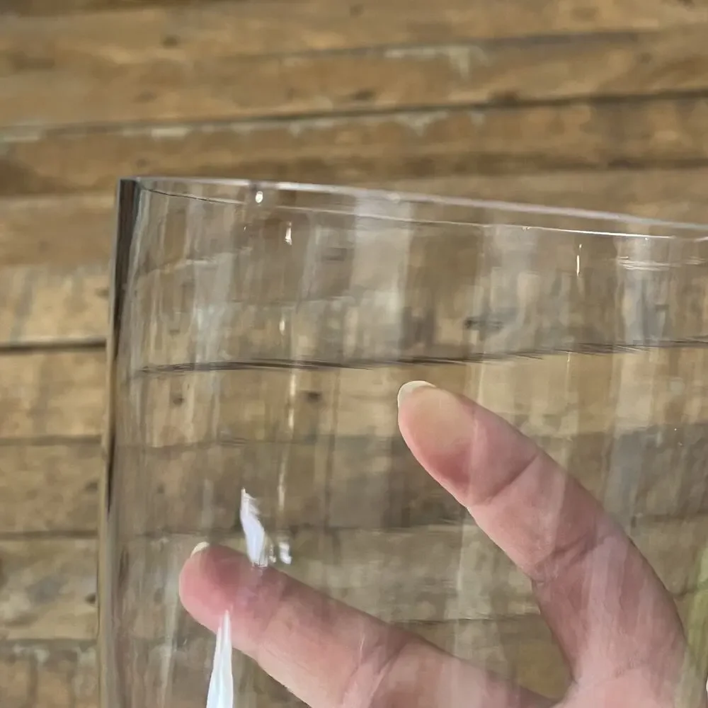 Clear Glass Apothecary Jar 9